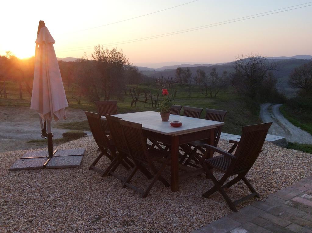 Agriturismo Le Canterie Radicondoli Bagian luar foto