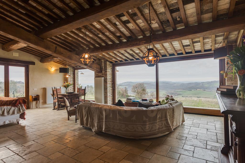 Agriturismo Le Canterie Radicondoli Bagian luar foto