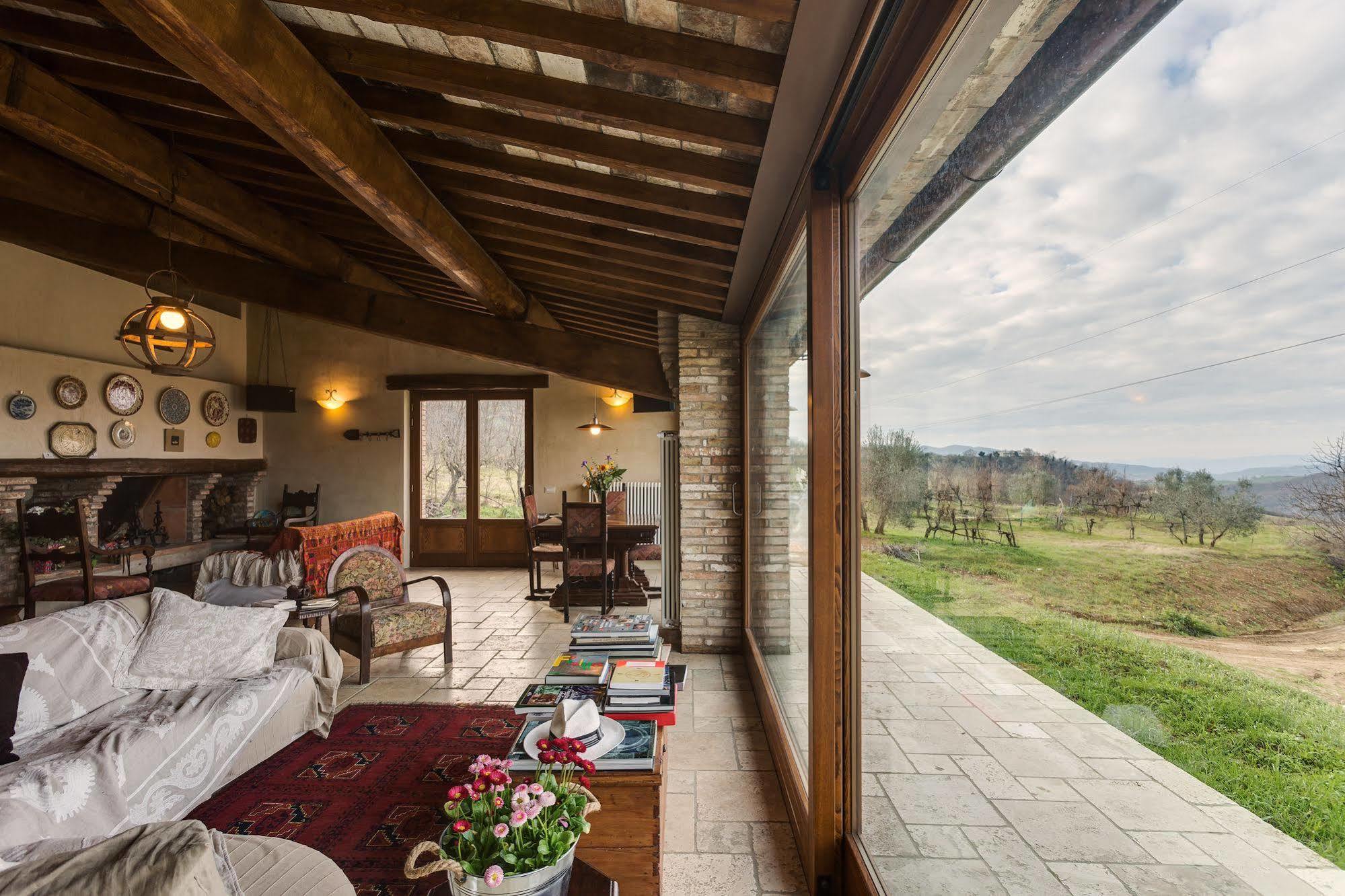 Agriturismo Le Canterie Radicondoli Bagian luar foto